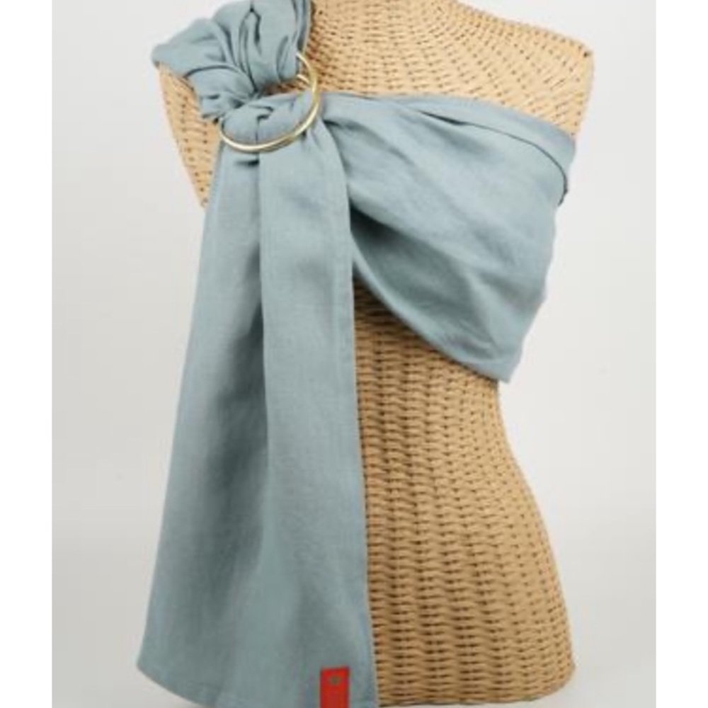 Sakura Bloom Basic Linen Laguna Ring Sling